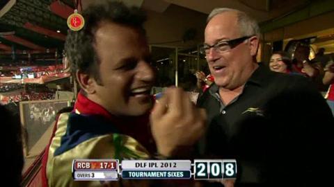 Match 21 RCB vs PWI – Agarwal's Six background