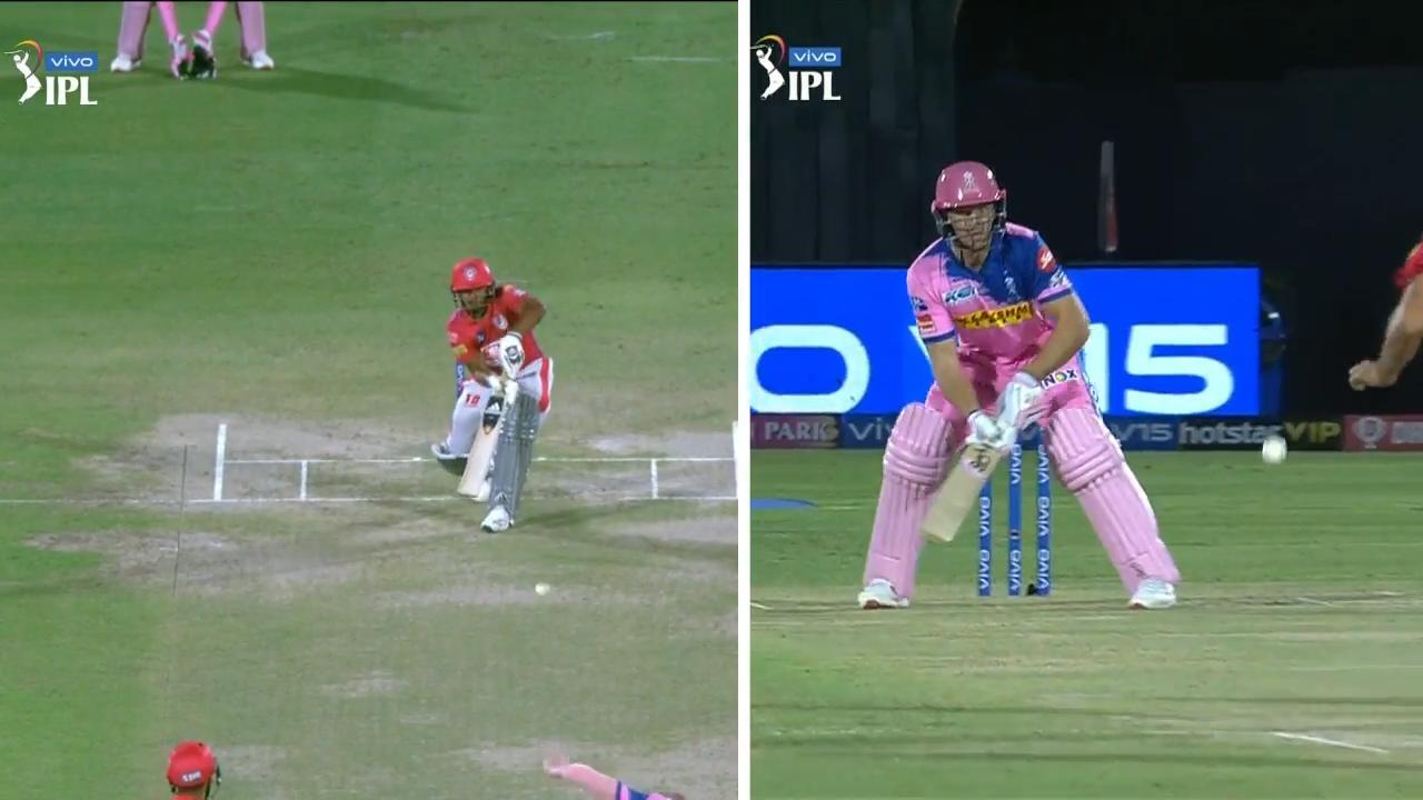 Sarfaraz or Buttler - Who scooped it better? background