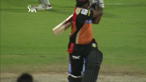 M9: KXIP vs SRH – Venugopal Rao Wicket