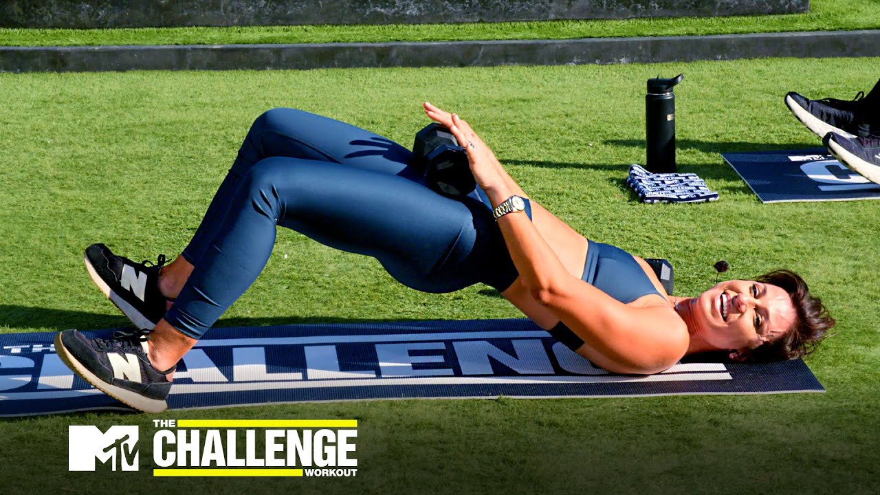 5 min Lower Body Workout w/ Rachel, Cashay & Nia 🍑🏋️ The Challenge Quick Workout