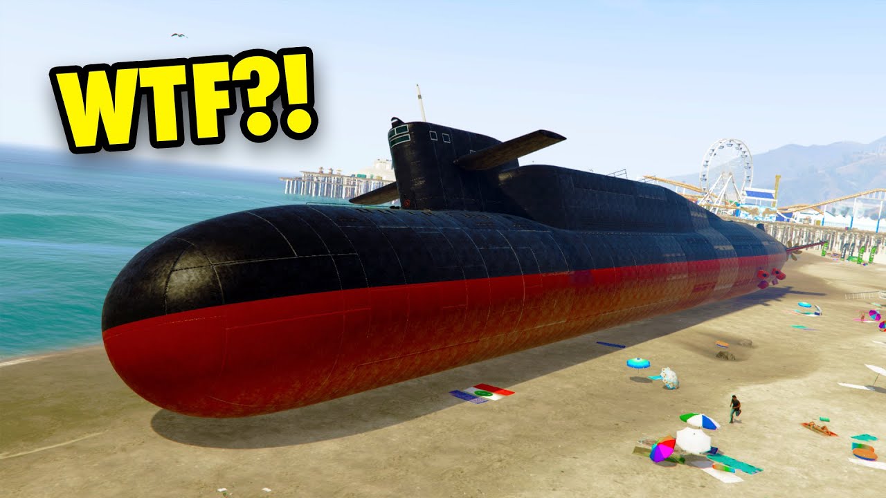TROLLING TRYHARDS WITH MY SUBMARINE! | GTA 5 THUG LIFE #533 background