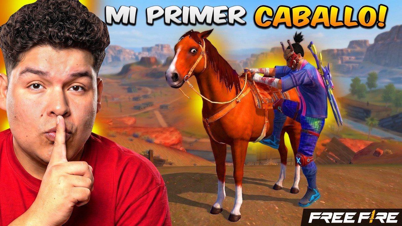 ASI LOGRE CONSEGUIR MI PRIMER CABALLO en Free Fire