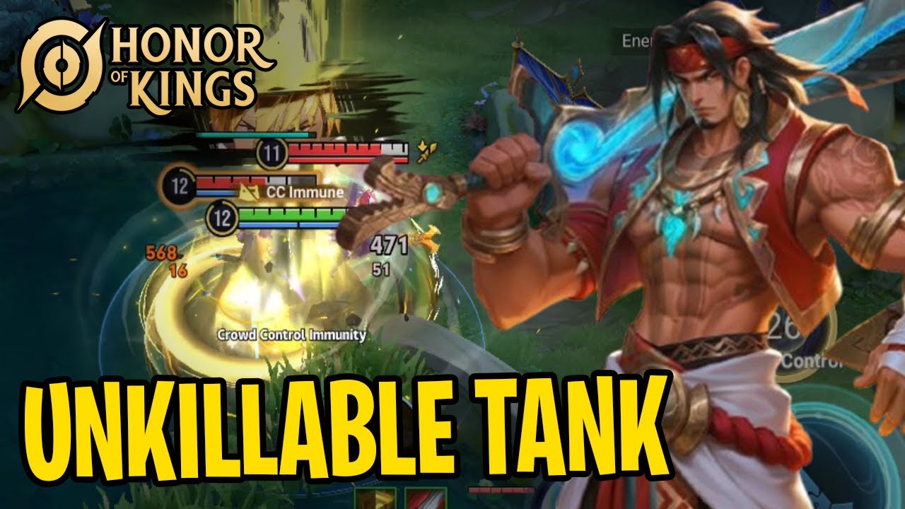 HOK : UNKILLABLE LAPU LAPU | Tank Roaming Build - Honor of Kings Full Gameplay background