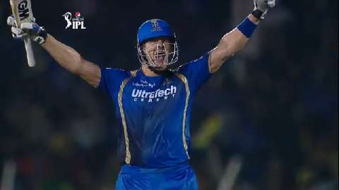 M54: RR vs KKR – Shane Watson 104*