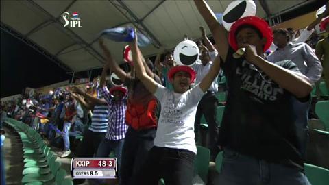 M25: SRH vs KXIP – Paul Valthaty Wicket