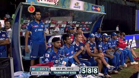 Match 62 RCB vs MI – Pollard's 3rd Six background