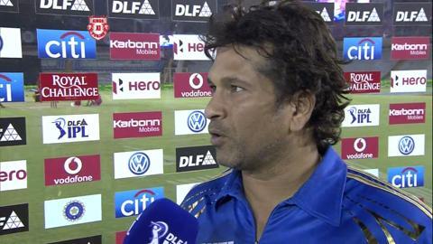 IPL 2012 Match 33: Tendulkar Interview