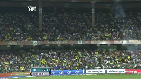 Match 74 CSK vs MI – Sharma's Wicket