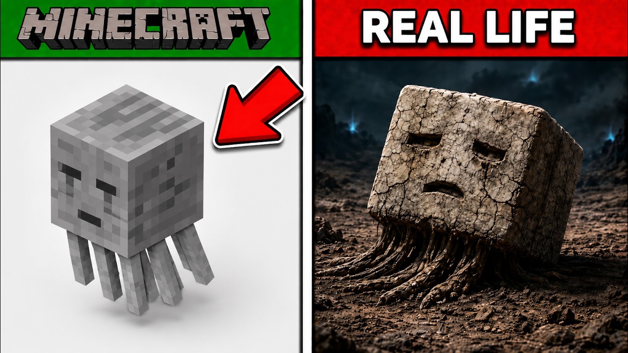 Minecraft vs Real Life – What Happens When Minecraft Turns Into Reality? background