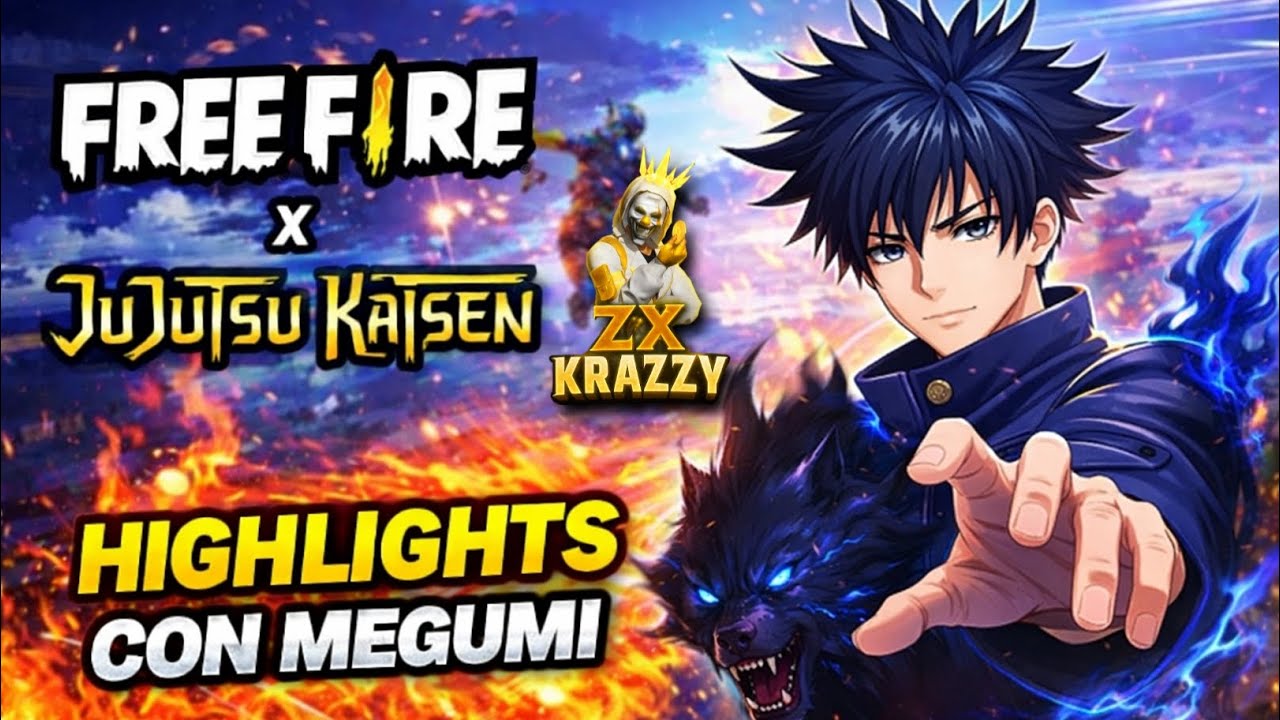 Highlights con megumi - Free fire x jujutsu kaisen