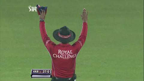 Match 51 DD vs KKR – Gambhir's Six background