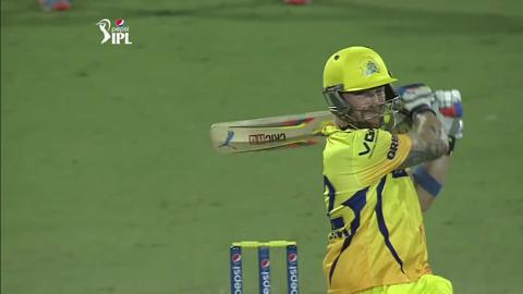 M26: DD vs CSK – Brendon McCullum Wicket