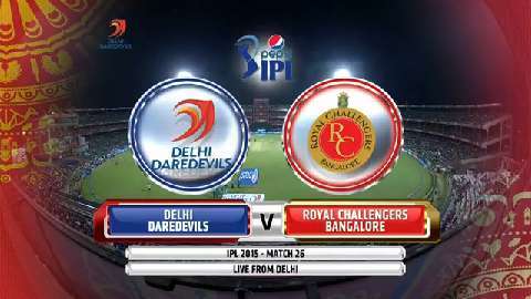 IPL 2015 M26: DD vs RCB – Match Highlights