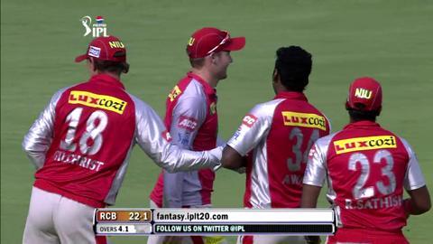 M63: RCB vs KXIP – Cheteshwar Pujara Wicket