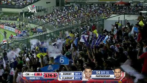 M26: DD vs CSK – Kedar Jadhav Six