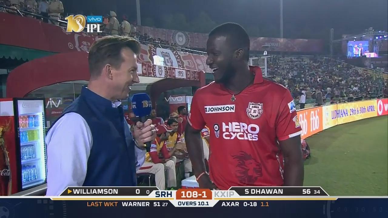 M33: KXIP vs SRH – Darren Sammy Interview