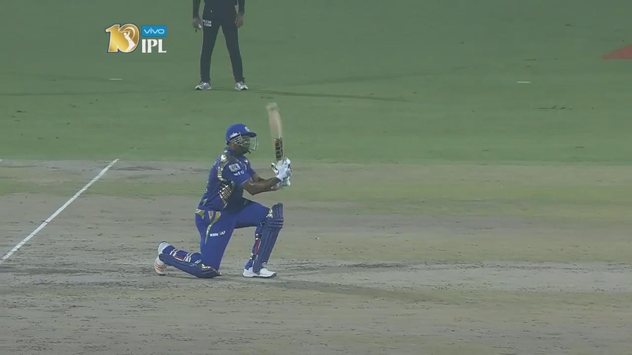 The Kieron Pollard’s ‘RANGE’ of shots
