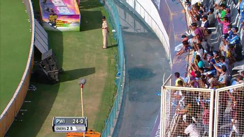 M65: KKR vs PWI – Robin Uthappa Six background
