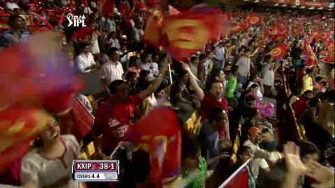 Match 44 RCB vs KXIP – Marsh's Wicket