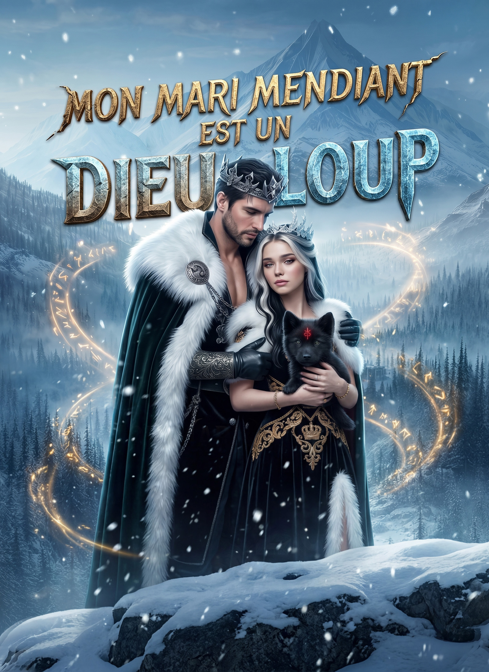 Mon Mari Mendiant Est Un Dieu Loup poster