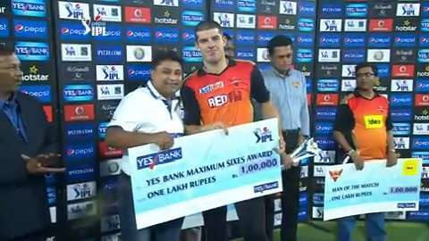 M52: SRH vs RCB – Yes Bank Maximum Sixes