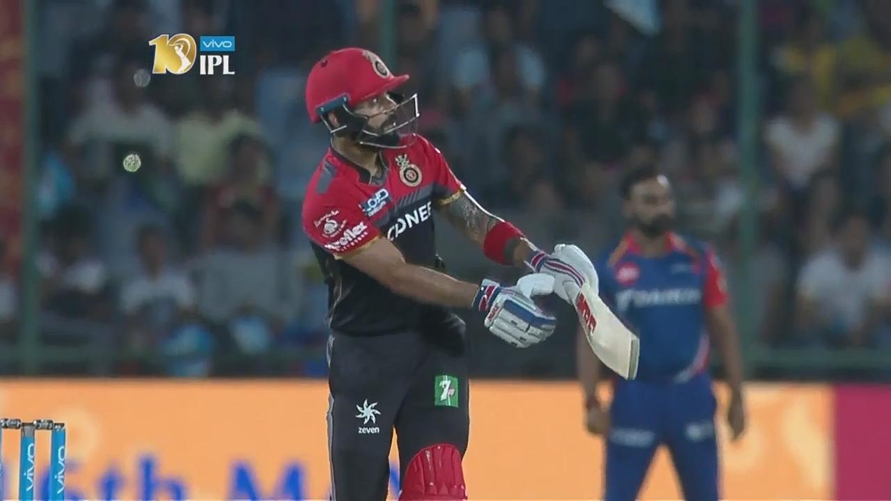 Virat Kohli’s fourth fifty this season background