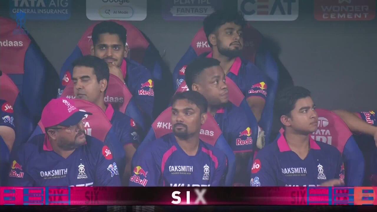 IPL 2026 M03: RR vs CSK - Yashasvi Jaiswal Six