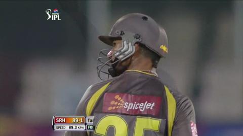 M72: SRH vs KKR – Shikhar Dhawan Wicket