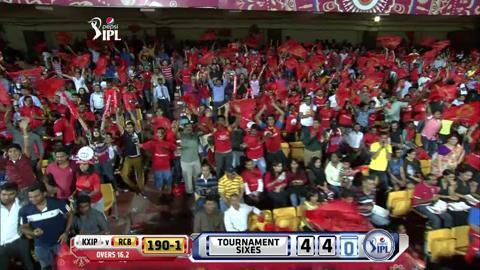 M40: RCB vs KXIP – Chris Gayle Six