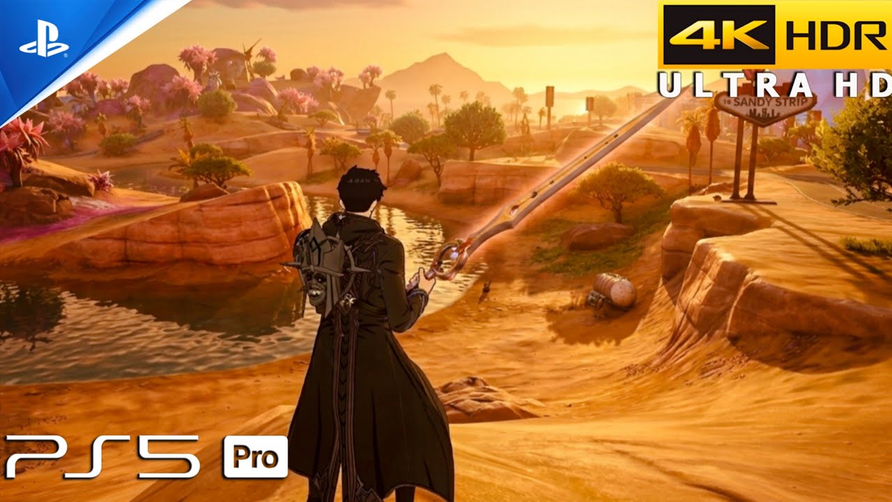 Fortnite (PS5 Pro) 4K 60FPS HDR Gameplay | Skin Sung Jinwoo (Solo Leveling:ARISE)