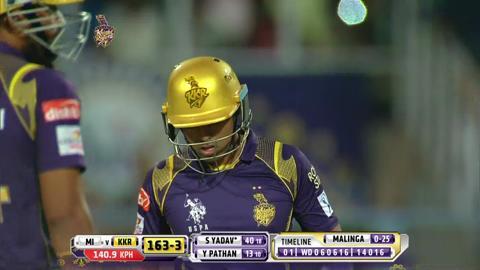 M1: KKR vs MI – Suryakumar Yadav Six background