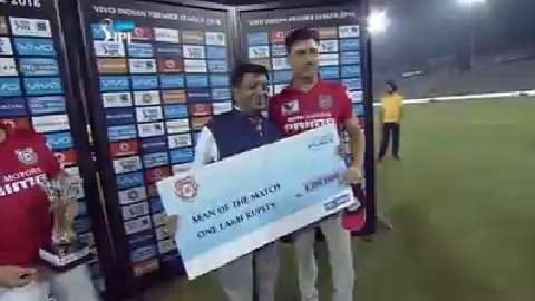 M36: KXIP vs DD – Man of The Match – Marcus Stoinis