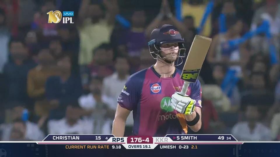 Captain Smith leads from the front with an unbeaten 51 (37)
