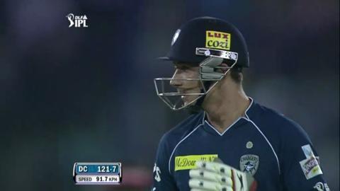 Match 29 DC vs KKR – Steyn's Wicket background