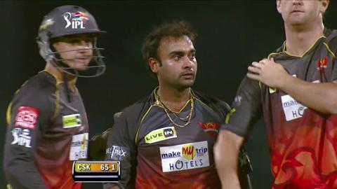M34: CSK vs SRH – Murali Vijay Wicket background