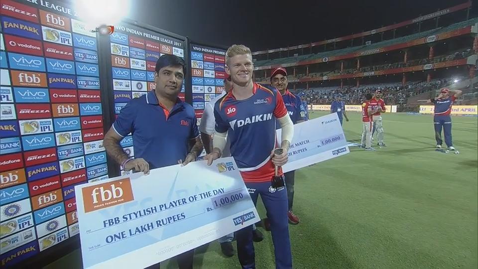 M15: DD vs KXIP – FBB Stylish player of the day – Sam Billings