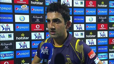 M51: MI vs KKR – Gautam Gambhir Interview