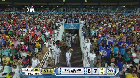 M60: MI vs CSK – Lendl Simmons Six