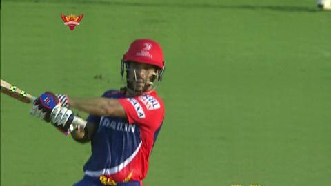 M13: SRH vs DD – JP Duminy Six