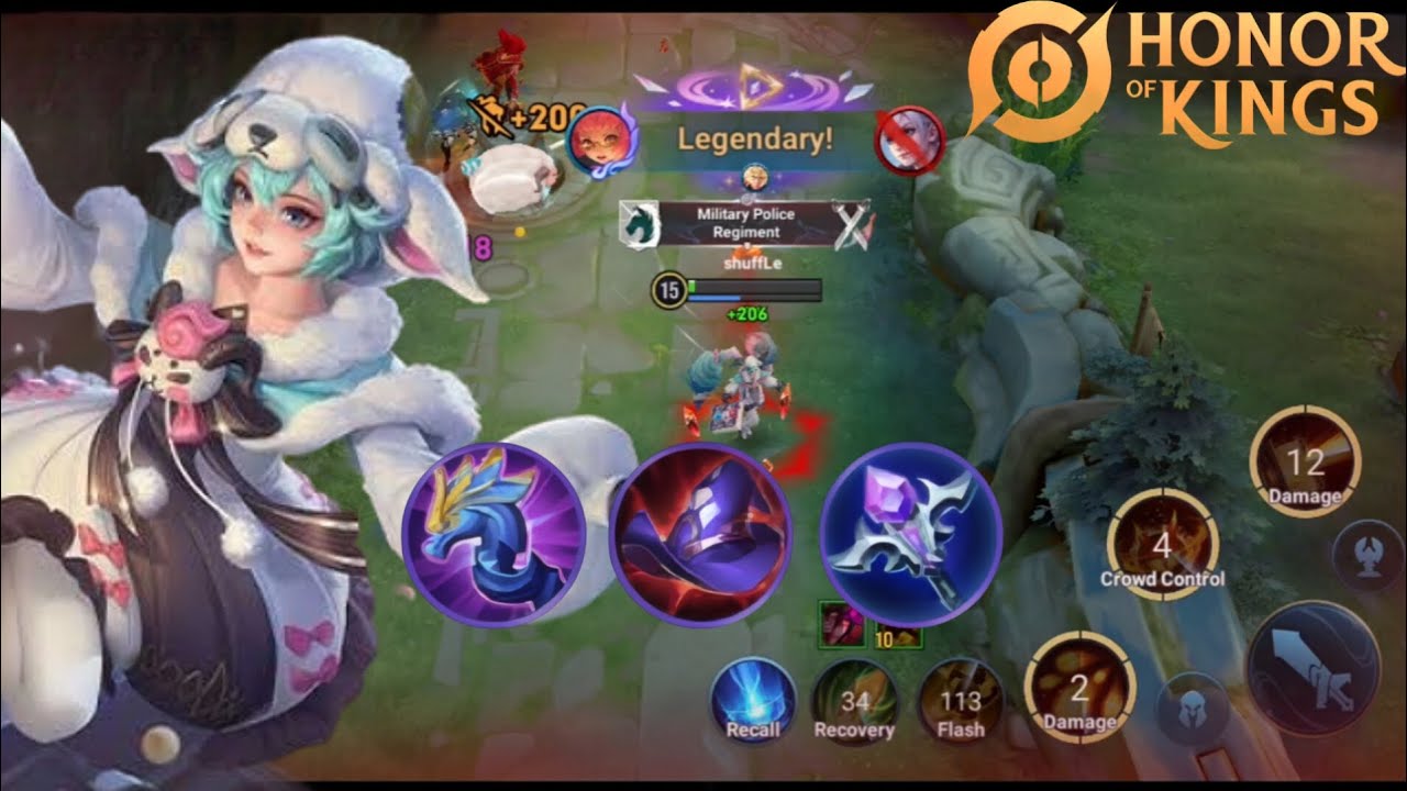 ANGELA MELTED ALL TANK HERO | HONOR OF KINGS GAMEPLAY