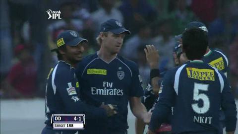 Match 55 DC vs DD – Sehwag's Wicket background