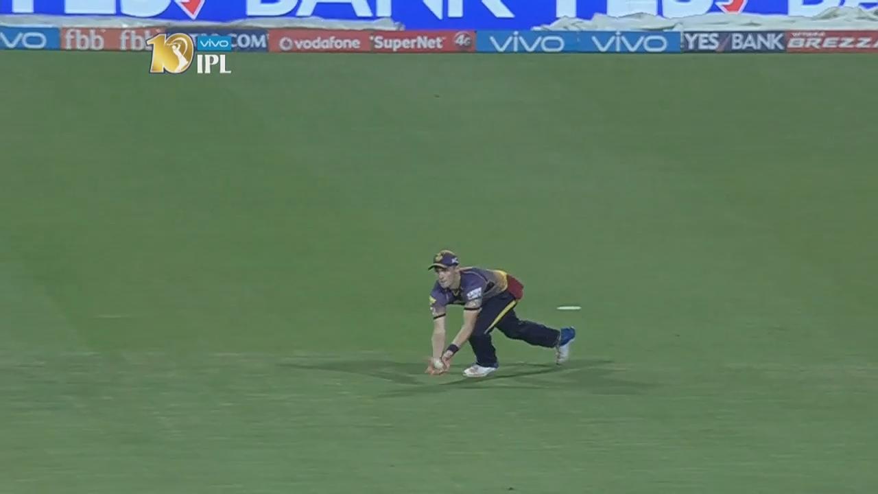 M11: KKR vs KXIP – Wriddhiman Saha Wicket
