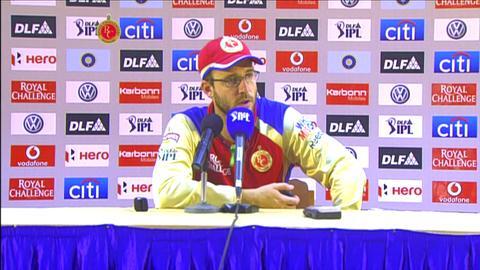 IPL 2012 Match 44 – RCB vs KXIP: Vettori PC