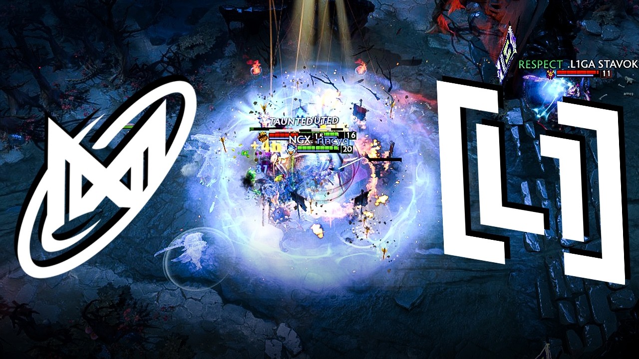 NIGMA vs L1GA TEAM - WHAT A SERIES !! 1win Essence I Dota 2 background