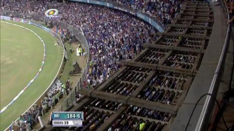 Match 12 MI vs RR – Harbhajan's 1st Six