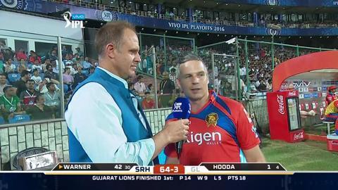 M59: GL vs SRH – Brad Hodge Interview