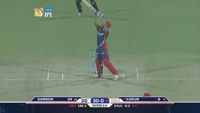 M40: DD vs SRH – Karun Nair Six