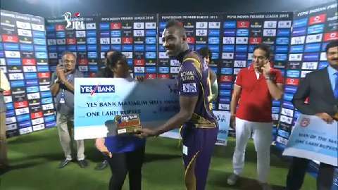 M14: KXIP vs KKR – Yes Bank Maximum Sixes