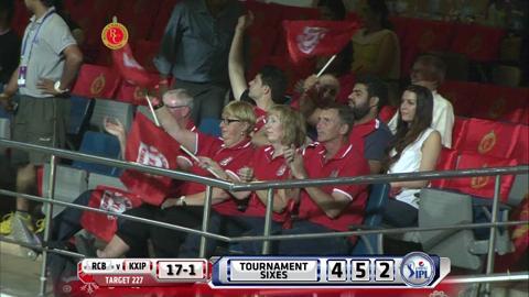 M40: RCB vs KXIP – Wriddhiman Saha Six background