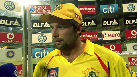 IPL 2012 Match 46 – CSK vs DC: Hilfenhaus Interview